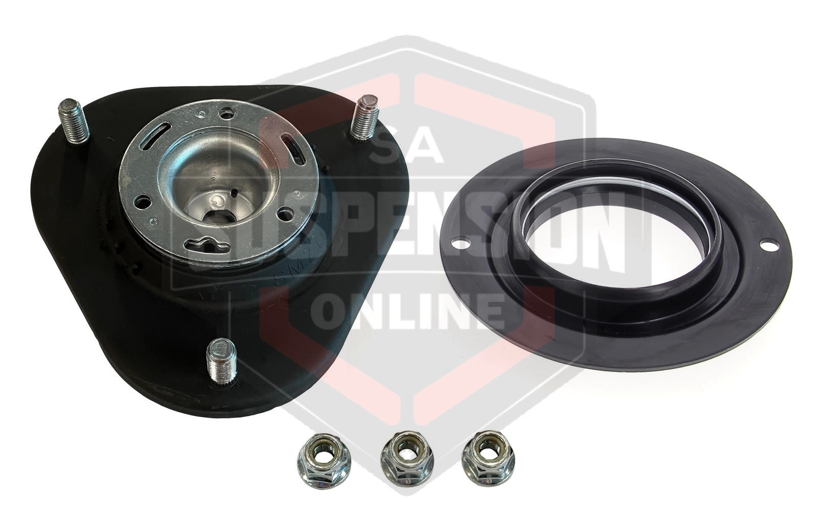 KYB Suspension Strut Mount- Incl. Bearing & Mounting Nuts/Bolts ...