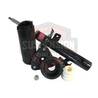 KYB Excel-G Suspension Strut Kit - Includes Strut- Strut Mount with Bearing, & Protection Kit (Shock Absorber) Right Front