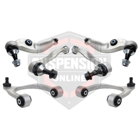 Control Arm Lower and Upper - Arm Kit (Control/Trailing Arm Kit- wheel suspension) Front